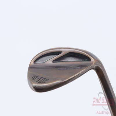 TaylorMade Milled Grind HI-TOE 3 Copper Wedge Sand SW 56° 10 Deg Bounce FST KBS Hi-Rev 2.0 115 Steel Wedge Flex Right Handed 35.5in