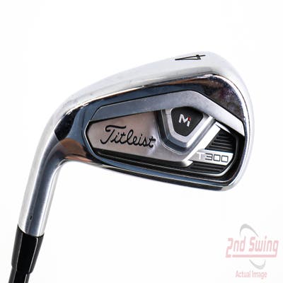 Titleist T300 Single Iron 4 Iron Mitsubishi Tensei Red AM2 Graphite Regular Left Handed 39.0in