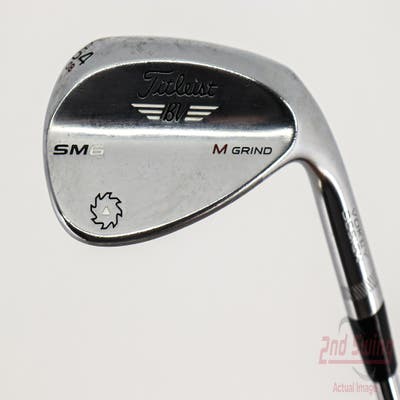 Titleist Vokey SM6 Tour Chrome Wedge Sand SW 54° 8 Deg Bounce M Grind SM6 BV Steel Wedge Flex Right Handed 35.5in