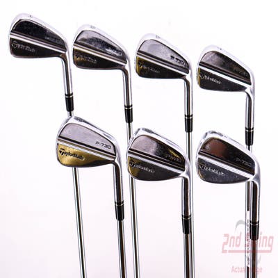 TaylorMade P-730 Iron Set 4-PW Dynamic Gold Tour Issue S400 Steel Stiff Right Handed 38.0in