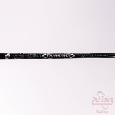 Used W/ TaylorMade RH Adapter Mitsubishi Rayon Diamana DF-Series 70g Fairway Shaft X-Stiff 42.0in