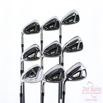 TaylorMade 2019 M2 Iron Set 4-PW AW SW TM M2 Reax Graphite Regular Left Handed 39.0in