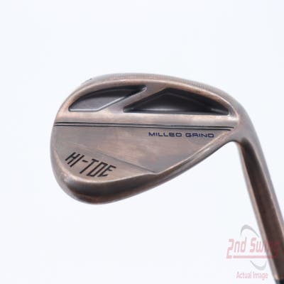 Mint TaylorMade Milled Grind HI-TOE 3 Copper Wedge Lob LW 58° 13 Deg Bounce Stock Steel Shaft Steel Wedge Flex Right Handed 35.25in