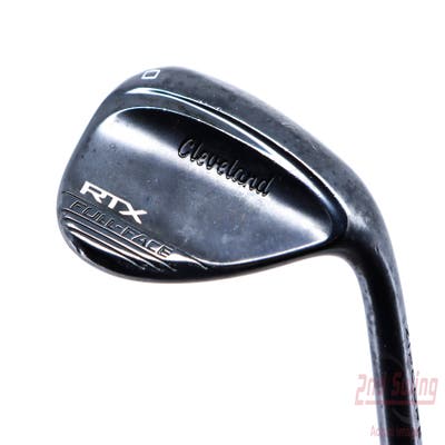 Cleveland RTX Full Face Black Satin Wedge Lob LW 60° 9 Deg Bounce Dynamic Gold Spinner TI Steel Wedge Flex Right Handed 35.0in