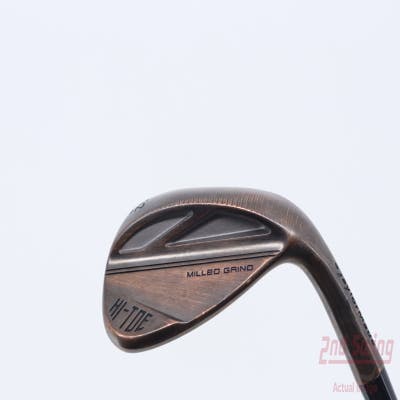 TaylorMade Milled Grind HI-TOE 3 Copper Wedge Gap GW 52° 9 Deg Bounce FST KBS Hi-Rev 2.0 115 Steel Wedge Flex Right Handed 35.25in