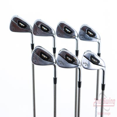 Mint Callaway Rogue ST Pro Iron Set 4-PW Aerotech SteelFiber i110cw Graphite Stiff Right Handed 37.75in