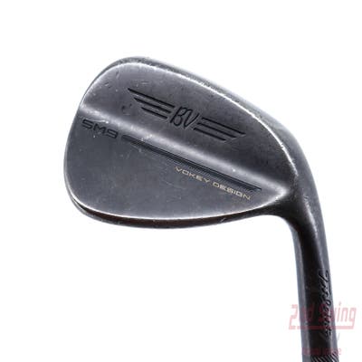 Titleist Vokey SM9 Jet Black Wedge Gap GW 50° 12 Deg Bounce F Grind Titleist Vokey BV Steel Wedge Flex Right Handed 35.5in