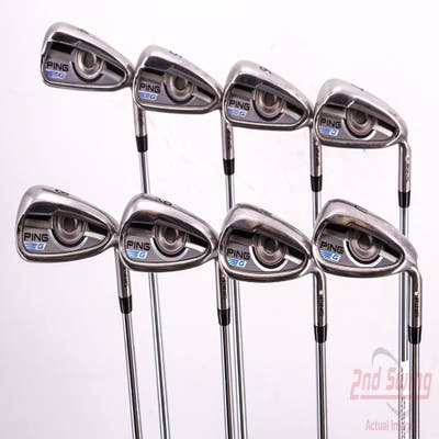 Ping 2016 G Iron Set 4-PW GW Project X 5.5 Steel Regular Right Handed White Dot 38.25in