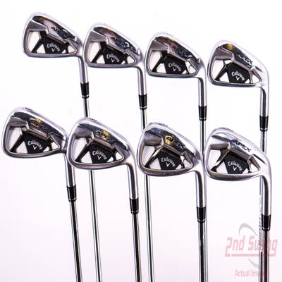 Callaway Apex 21 Iron Set 4-PW AW True Temper Elevate ETS 95 Steel Stiff Right Handed 38.75in