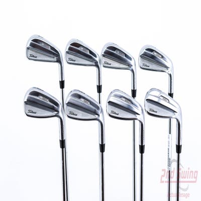 Titleist 2021 T100S Iron Set 4-PW AW Project X LZ 5.5 Steel Regular Right Handed 38.25in