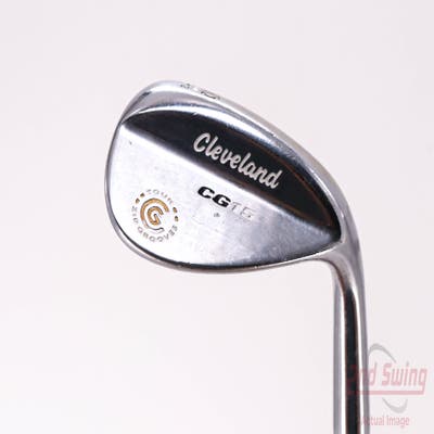 Cleveland CG15 Satin Chrome Wedge Lob LW 60° 12 Deg Bounce Cleveland Traction Wedge Steel Wedge Flex Right Handed 35.5in