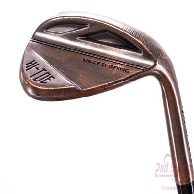 TaylorMade Milled Grind HI-TOE 3 Copper Wedge Lob LW 58° 7 Deg Bounce FST KBS Hi-Rev 2.0 115 Steel Wedge Flex Right Handed 35.0in