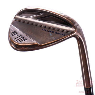 TaylorMade Milled Grind HI-TOE 3 Copper Wedge Lob LW 60° 13 Deg Bounce FST KBS Hi-Rev 2.0 115 Steel Wedge Flex Right Handed 35.0in