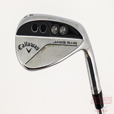 Callaway Jaws Raw Chrome Wedge Sand SW 54° 10 Deg Bounce S Grind Dynamic Gold Spinner TI 115 Steel Wedge Flex Right Handed 35.25in