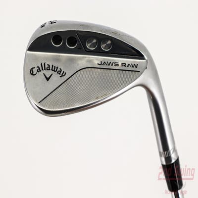 Callaway Jaws Raw Chrome Wedge Sand SW 54° 12 Deg Bounce W Grind Dynamic Gold Spinner TI 115 Steel Wedge Flex Right Handed 35.25in