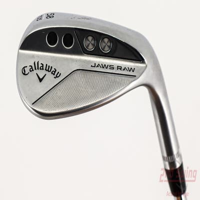 Mint Callaway Jaws Raw Chrome Wedge Lob LW 58° 10 Deg Bounce S Grind Dynamic Gold Spinner TI 115 Steel Wedge Flex Right Handed 35.0in