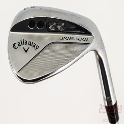 Callaway Jaws Raw Full Toe Chrome Wedge Lob LW 58° 10 Deg Bounce J Grind Dynamic Gold Spinner TI 115 Steel Wedge Flex Right Handed 35.0in