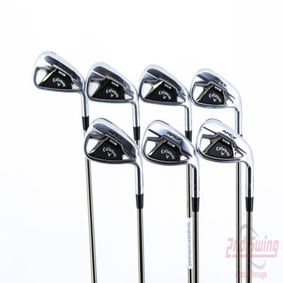 Callaway Apex DCB 21 Iron Set 5-PW AW UST Mamiya Recoil Dart ESX 460 F2 Graphite Senior Right Handed 38.0in