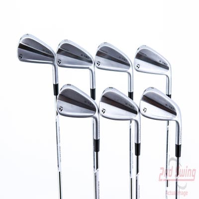 Mint TaylorMade 2023 P790 Iron Set 4-PW True Temper Dynamic Gold 95 Steel Regular Right Handed 38.75in