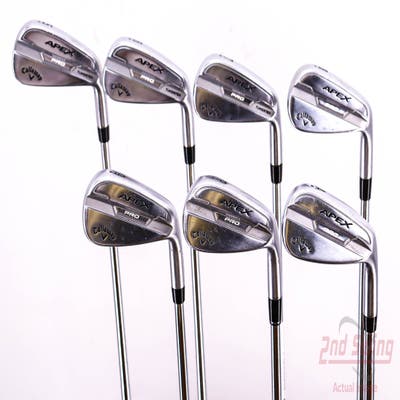 Callaway Apex Pro 21 Iron Set 5-PW AW Nippon NS Pro Modus 3 Tour 105 Steel X-Stiff Right Handed 37.75in