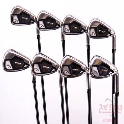 Callaway Rogue ST Max OS Iron Set 4-PW AW Mitsubishi Tensei AV Blue 65 Graphite Regular Right Handed 38.0in