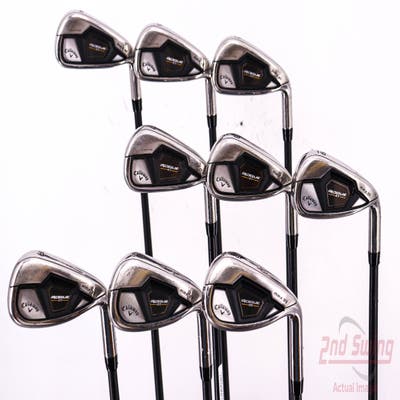 Callaway Rogue ST Max OS Iron Set 4-PW AW GW Project X Cypher 60 Graphite Regular Right Handed 38.0in