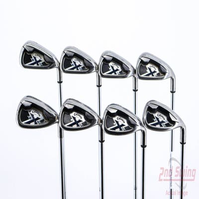 Callaway X-20 Iron Set 4-PW AW Callaway X Steel Steel Uniflex Right Handed 38.0in