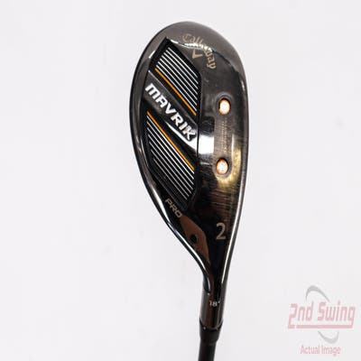 Callaway Mavrik Pro Hybrid 2 Hybrid 18° FST KBS Hybrid 80 Graphite Stiff Right Handed 40.25in