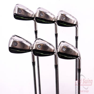 Wilson Staff Launch Pad 2 Iron Set 5-PW Project X EvenFlow Green 65 Graphite Regular Right Handed 38.75in