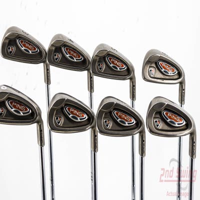 Ping i10 Iron Set 3-PW Ping AWT Steel Regular Right Handed Black Dot 38.0in