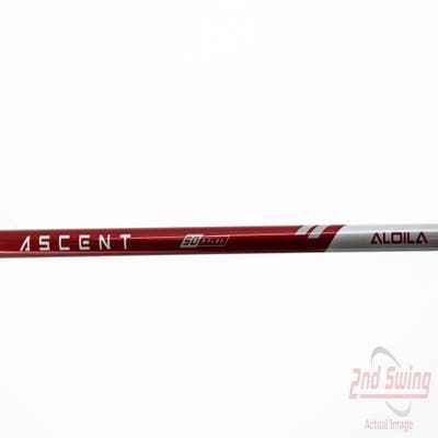 Used W/ Mizuno RH Adapter Aldila Ascent Red 50g Driver Shaft Regular 44.0in