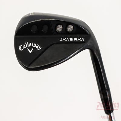 Callaway Jaws Raw Black Plasma Wedge Lob LW 58° 8 Deg Bounce Z Grind Dynamic Gold Spinner TI 115 Steel Wedge Flex Right Handed 35.0in