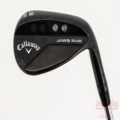 Mint Callaway Jaws Raw Black Plasma Wedge Lob LW 58° 10 Deg Bounce S Grind Dynamic Gold Spinner TI 115 Steel Wedge Flex Right Handed 35.0in