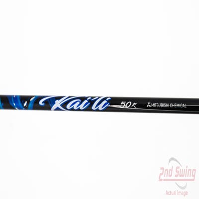 Used W/ Mizuno RH Adapter Mitsubishi Rayon Kai'li Blue 50g Driver Shaft Regular 44.0in