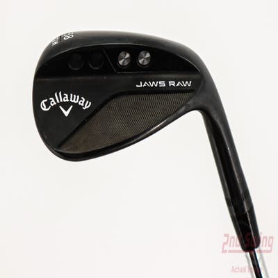 Mint Callaway Jaws Raw Black Plasma Wedge Lob LW 58° 12 Deg Bounce W Grind Dynamic Gold Spinner TI 115 Steel Wedge Flex Right Handed 35.0in