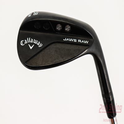 Callaway Jaws Raw Black Plasma Wedge Lob LW 58° 12 Deg Bounce W Grind Dynamic Gold Spinner TI 115 Steel Wedge Flex Right Handed 35.0in