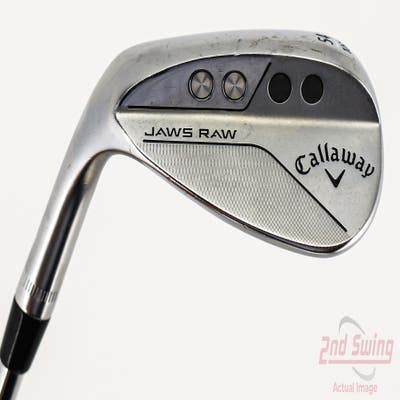 Callaway Jaws Raw Chrome Wedge Sand SW 54° 10 Deg Bounce S Grind Dynamic Gold Spinner TI 115 Steel Wedge Flex Left Handed 35.25in