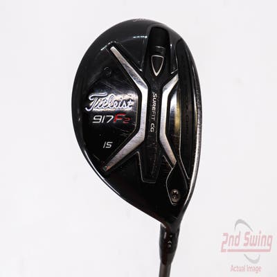 Titleist 917 F2 Fairway Wood 3 Wood 3W 15° Mitsubishi Diamana M+ Red 60 Graphite Senior Right Handed 42.5in