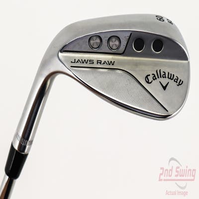 Callaway Jaws Raw Chrome Wedge Lob LW 60° 8 Deg Bounce Z Grind Dynamic Gold Spinner TI 115 Steel Wedge Flex Left Handed 35.0in