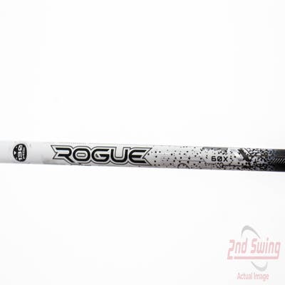 Used W/ Srixon RH Adapter Aldila Rogue White 130 MSI 60g Driver Shaft X-Stiff 44.0in