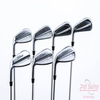 Titleist 2023 T150/T200 Combo Iron Set 5-PW AW Project X IO 6.0 Steel Stiff Left Handed 38.5in