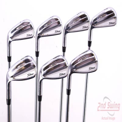 Titleist 2021 T100S Iron Set 4-PW True Temper Dynamic Gold S300 Steel Stiff Left Handed 39.0in