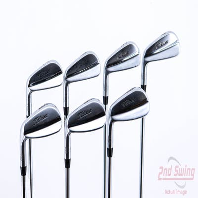 Titleist 620 MB Iron Set 4-PW True Temper Dynamic Gold S400 Steel Stiff Left Handed 39.0in