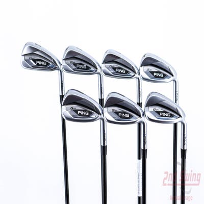 Ping G425 Iron Set 5-PW AW Mitsubishi MMT 95 Graphite Stiff Right Handed Blue Dot 38.5in