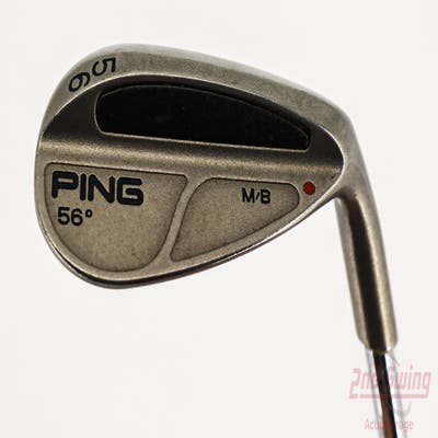 Ping MB Wedge Sand SW 56° M Grind Stock Steel Shaft Steel Wedge Flex Right Handed Red dot 35.0in