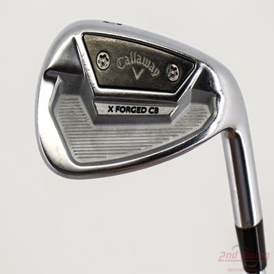 Callaway X Forged CB 21 Single Iron Pitching Wedge PW Dynamic Gold Tour Issue S400 Steel Stiff Right Handed 36.5in