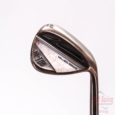 TaylorMade Milled Grind HI-TOE 3 Copper Wedge Lob LW 60° 7 Deg Bounce FST KBS Tour Steel Stiff Right Handed 35.0in