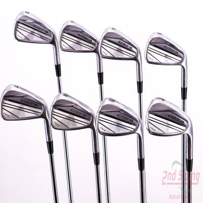 Cobra 2023 KING Tour Iron Set 3-PW Dynamic Gold Tour Issue X100 Steel X-Stiff Right Handed 39.0in