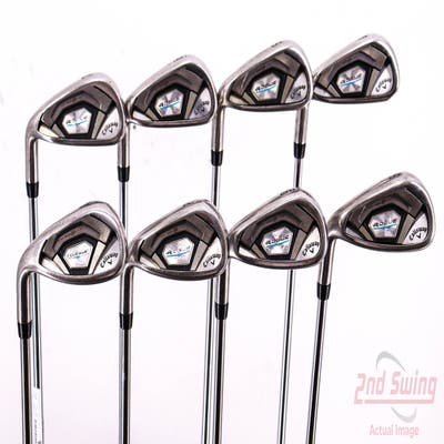 Callaway Rogue Iron Set 3-9 Iron True Temper XP 95 Stepless Steel Regular Left Handed 38.75in