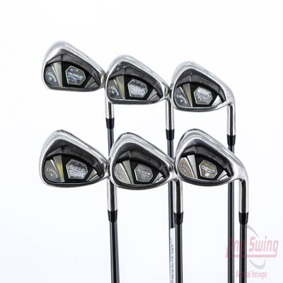 Callaway Rogue X Iron Set 6-PW AW Aldila Synergy Blue 60 Graphite Regular Right Handed 38.25in